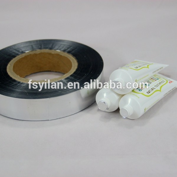 Laminated plastic tube sealing films