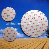 PE foam laminated aluminum foil induction seal for bottle